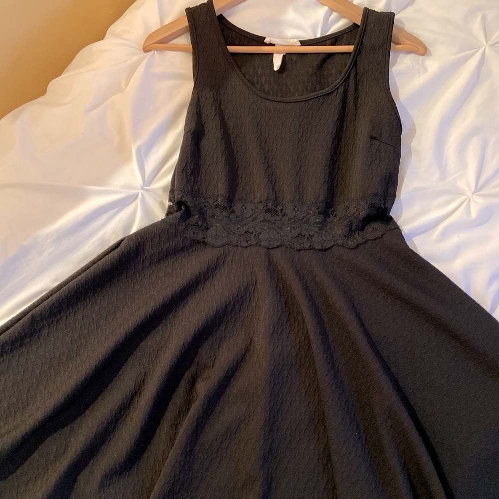 Black A-Line Dress